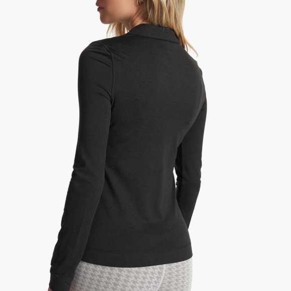 Vuori Halo Essential Half Zip *NWT XL/Black Heather - Picture 2 of 7